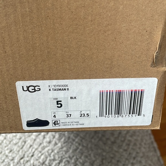 Kids black ugg Tasmans - Picture 2 of 2